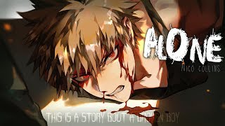Nightcore ↬ Alone [lyrics]