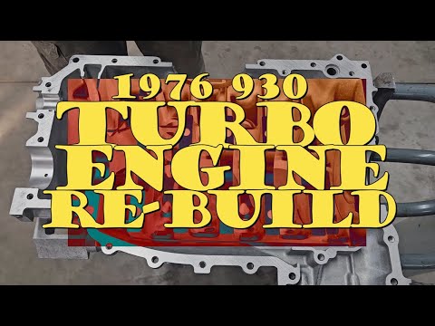 1976 Porsche 930 Turbo Engine Rebuild part 1