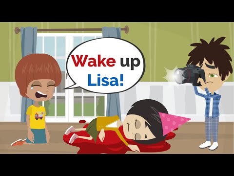 Lisa's DEADLY Accident ... | Basic English conversation | Learn English | Like English