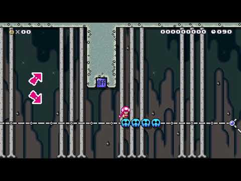 Madman's Rollercoaster by tEm_TiMe 🍄 Super Mario Maker 2 ✹Switch✹ #azs