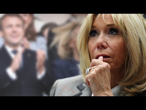 Brigitte Macron - Vom Winde verweht! Hier geht ihre Frisur plötzlich flöten