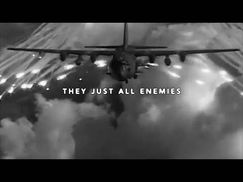 $UICIDEBOY$ - THEY JUST ALL ENEMIES (FEAT. NIGHT LOVELL) (LYRIC VIDEO)