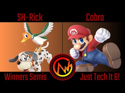AWG Just Tech It 6 Winners Semis - SH-Rick (Duck Hunt) Vs Cobra (Mario) Smash Ultimate - SSBU