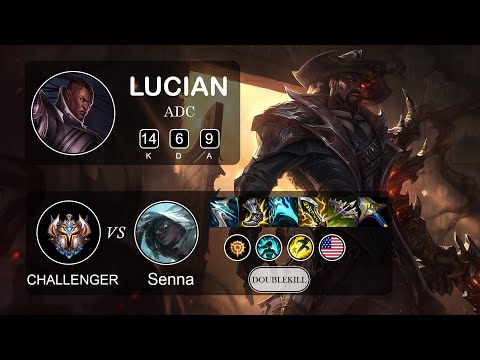 ADC Lucian vs Senna - LOL NA Challenger - Patch 11.17