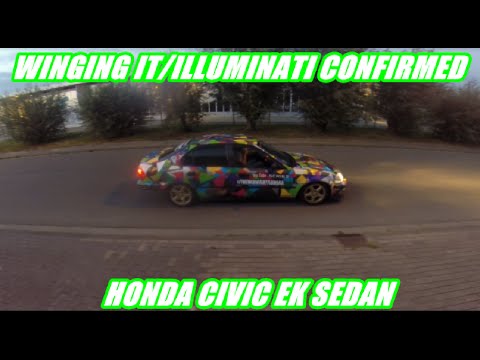 Winging it/illuminati confirmed ek sedan | Themidnightgarage #112