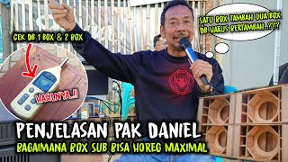 Download lagu Mr. Daniel WISDOM's explanation, how a Subwoofer Box can achieve MAXIMAL HOREG mp3