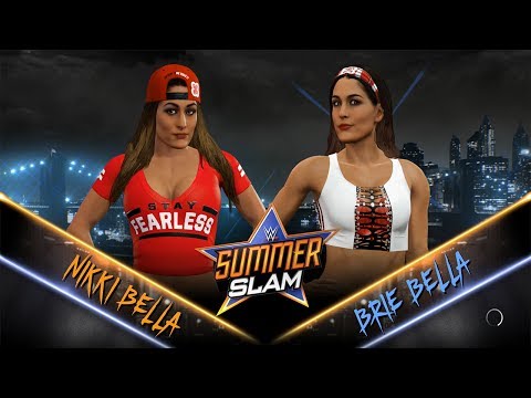 WWE 2K17 Matches - Nikki Bella Vs. Brie Bella