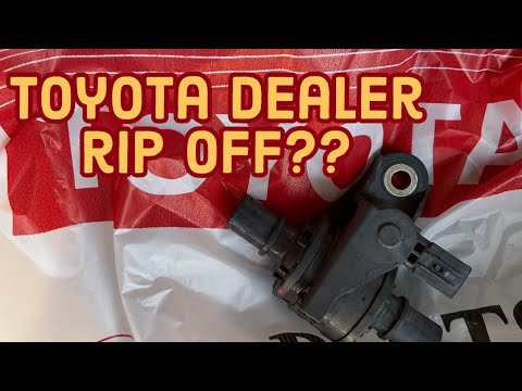Was I getting ripped off by the dealer? Replaced coolant bypass valve on a 2020 Toyota corolla.