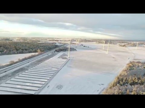 DJI Phantom 3 Debstedt Schnee