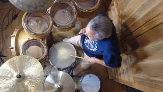 A Great Inexpensive Brass Snare Drum- The Slingerland Sound King -The View from the Top Series