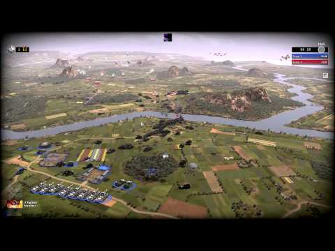 R.U.S.E Gameplay 3vs3 Ai medium