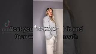 Amazing blonde tiktok babe looks hot