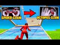 Testing Every Claw In Fortnite Double Spider Octopus And More