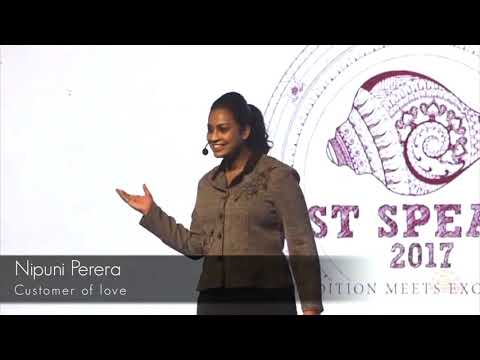 Nipuni Perera - "Customer of Love" - Best Speaker 2017