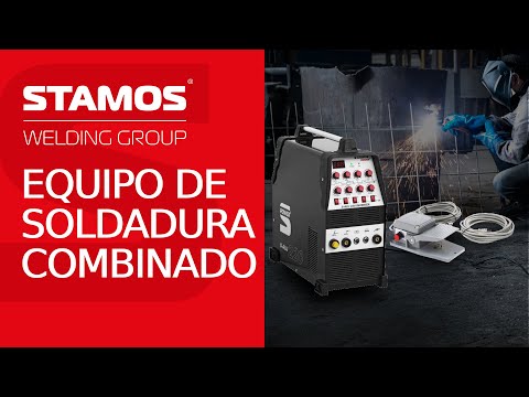 vídeo - Soldador de aluminio - TIG AC/DC - 220 A - 230 V - pulso - 2/4 tiempos