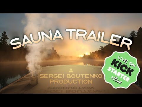 Sauna Trailer Movie & eBook Live on Kickstarter Now