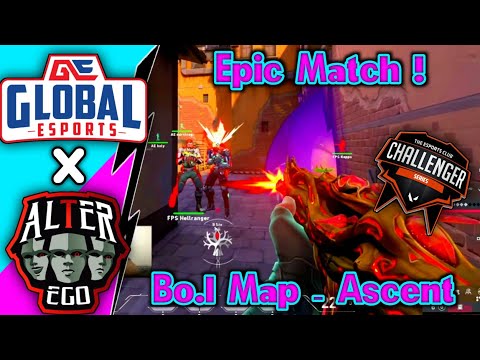 Bo.1 Match Highlights - Global Esports VS Alter Ego | TEC Challenger Series 9
