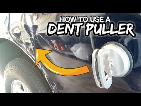 How to Use A Dent Puller.
