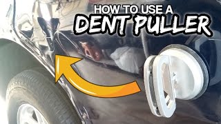 How to Use A Dent Puller.