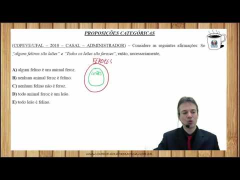 0874 - COPEVE/UFAL - 2010 - CASAL - DIAGRAMAS LÓGICOS