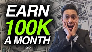 How to Earn 100k a Month from Dividend Stocks?