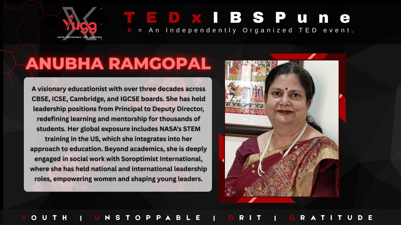 Motivation Is Not Just A Spark...!  | Anubha Ramgopal | TEDxIBS Pune