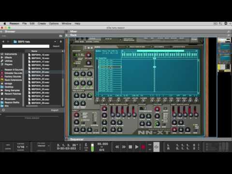 J Dilla Alternating Hi Hat Technique [Sound Design Sunday] Reason 9 NNXT