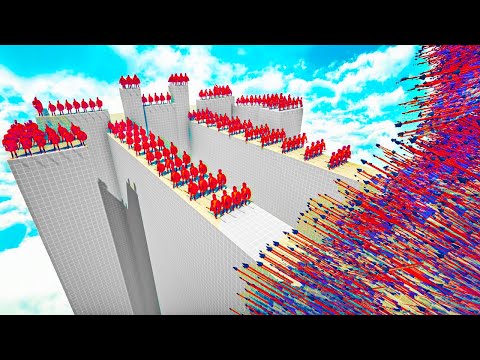 300 SPARTANS vs EVERY GOD -🏹Totally Accurate Battle Simulator TABS