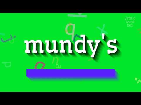 How to say "mundy's"! (High Quality Voices)