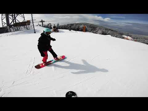 Winterberg März 2018 Snowboard Trip (icy conditions) with Jenna