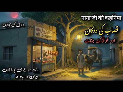 A Terrifying Scary Story Of Haunted Butcher's Shop|Village Horror Stories|Sachi Khofnak Kahaniyan 
