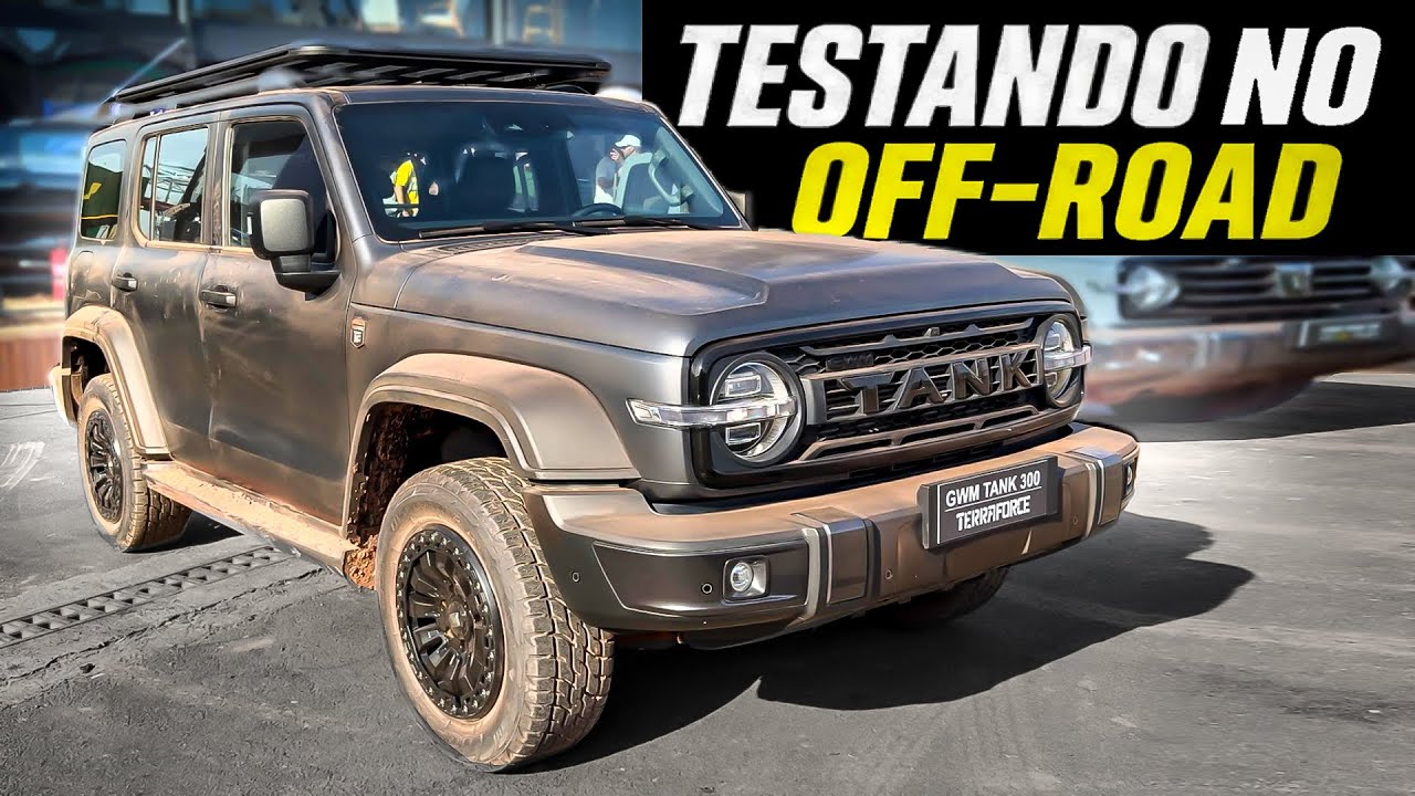 NOVO GWM TANK 300 TERRA FORCE: O SUV Chinês que encara qualquer terreno