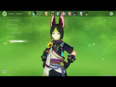 #tighnari showcase... constellation , talents....