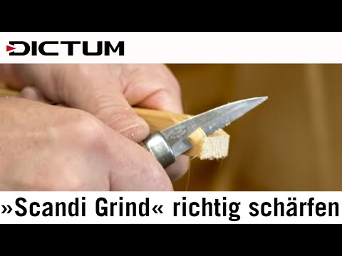 Scandi Grind - Messer mit skandinavischem Anschliff schärfen