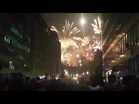 New years Eve London 2016 2017 fireworks live London eye
