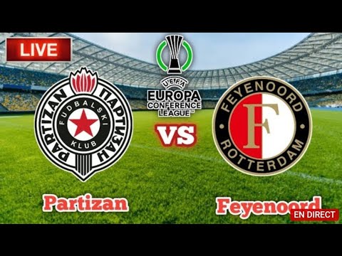 Partizan Belgrade vs Feyenoord Live Stream UEFA 2022 en vivo match full hd