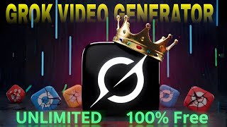 Grok AI UNLIMITED Video generator l How to use grok imagine