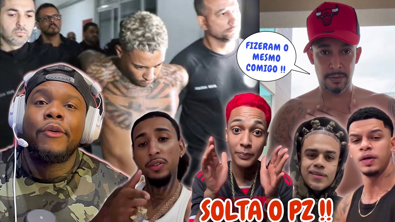 🔴 FAMOSOS FALANDO DA PRISÃO DO MC POZE DO RODO ! 😲💥