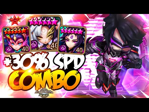 He Always Plays with HIGH SPD DARK COMBO - Summoners War