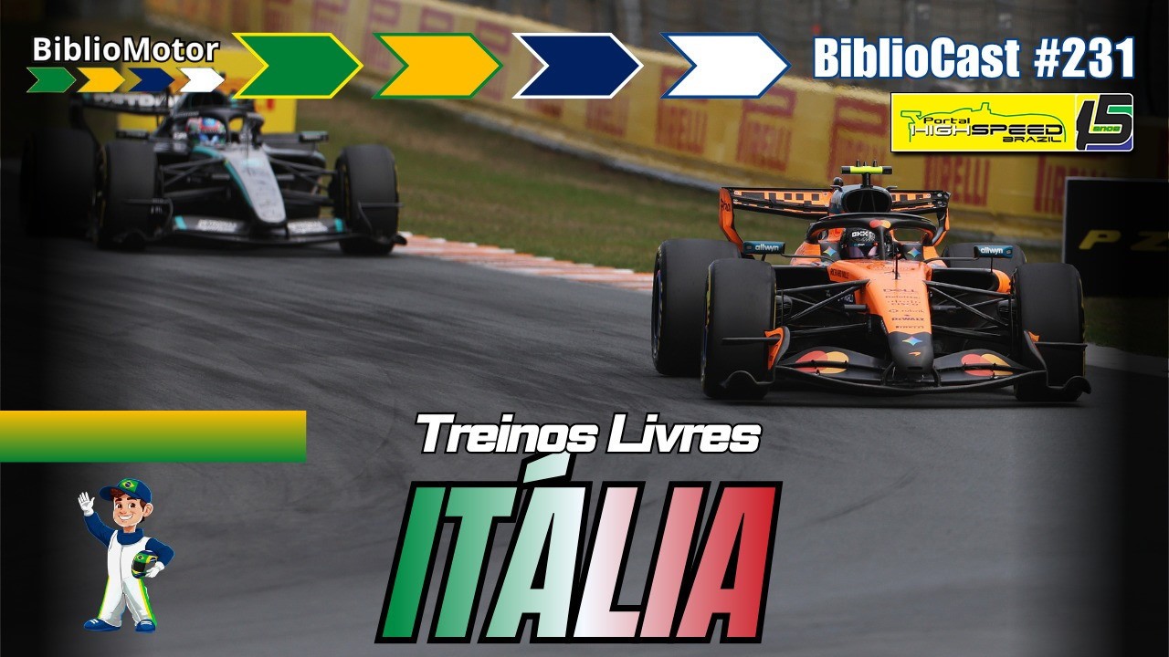 F1 | GP da Itália 2026 | Análise dos Treinos Livres | BIBLIOMOTOR | AO VIVO