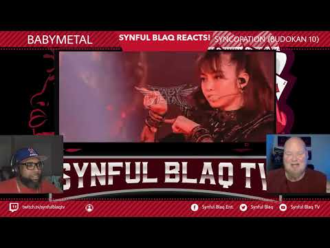 This Concert is so dope! Synful Blaq Reacts - BABYMETAL - Syncopation (Budokan 10)