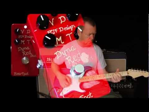 BearFoot FX: DYNA RED DISTORTION 4 KNOB