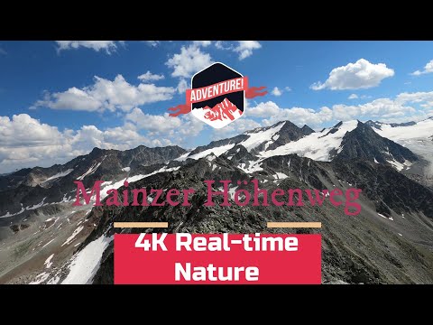 4K Virtual Hike Austria : Mainzer Höhenweg Part2 - Wasserkogel - Braunschweiger Hütte - sum-up