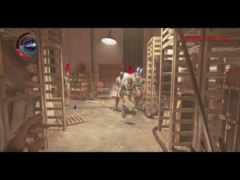 Dishonored 2 Very Hard Mode no Stealth and Killing , Just Run Away Gameplay (Level 2)