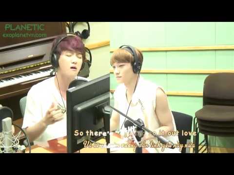 [Vietsub + Engsub] BaekHyun & Chen -  빨래 ( Laundry ) @LIVE 130626 Sukira Radio [EXOPLANETVN.COM]