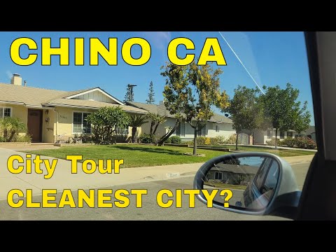 Chino CA City tour no Trash no Filth Almost No homeless - Cleanest city san Bernardino county?