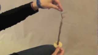 Säikeen kertaaminen langaksi