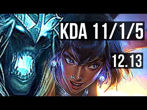 KARTHUS & Nautilus vs NILAH & Taric (ADC) | 11/1/5, 66% winrate, Legendary | KR Challenger | 12.13