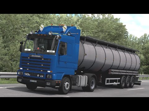 ETS2 Scania 143m 470 Zagreb - Sümeg