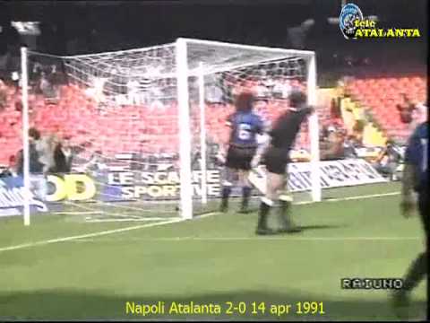 1990 91 29 Napoli Atalanta 2 0 14 apr 1991